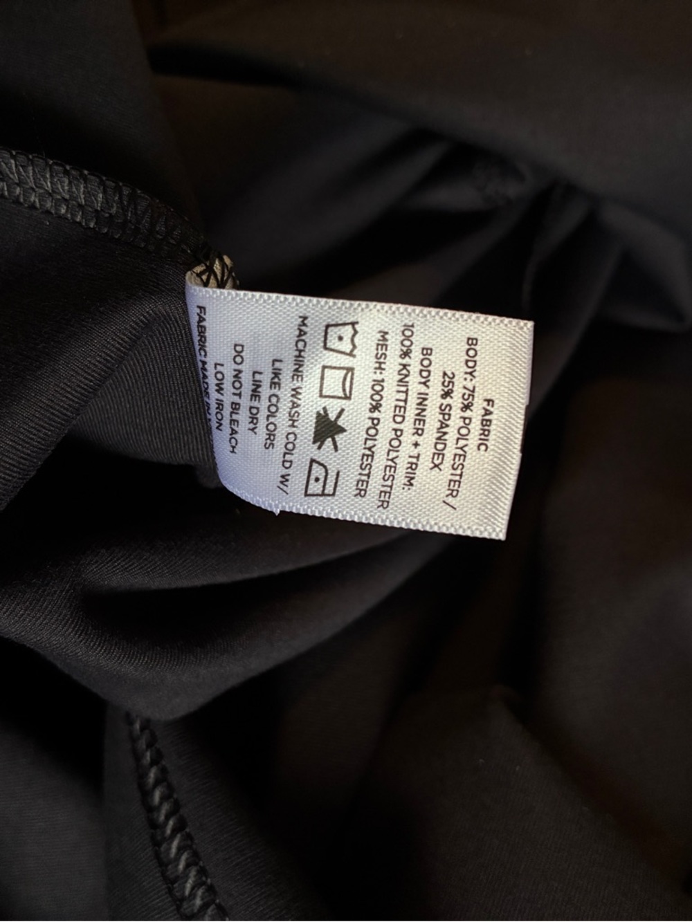 Lalabu Dad Shirt Black Baby Wearing Pouch V-Neck Short Sleeve Large NWOT - Picture 8 of 8
